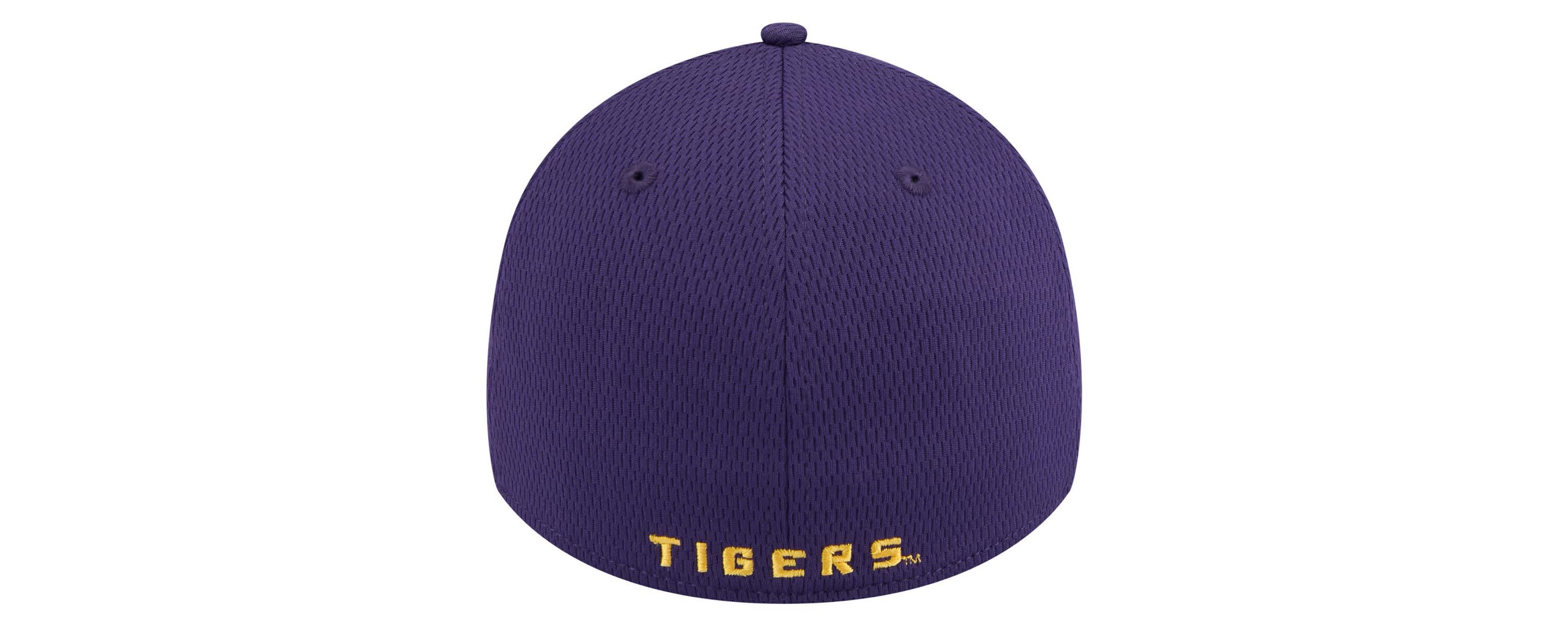 NCAA LSU Tigers Active Slash Sides 39THIRTY Flex Hat