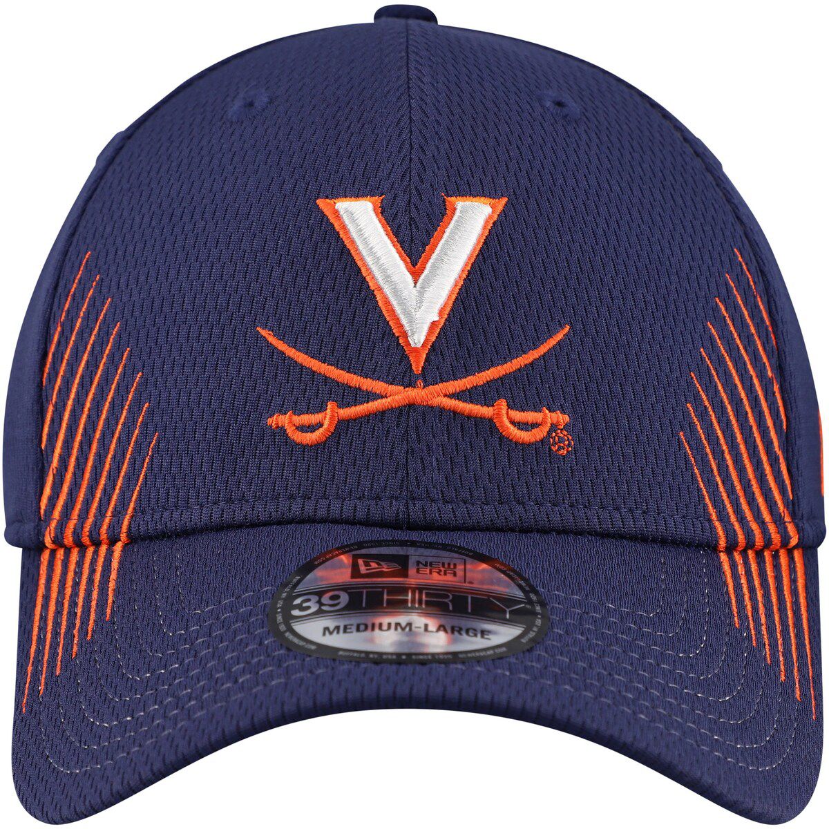 NCAA Virginia Cavaliers Active Slash Sides 39THIRTY Flex Hat