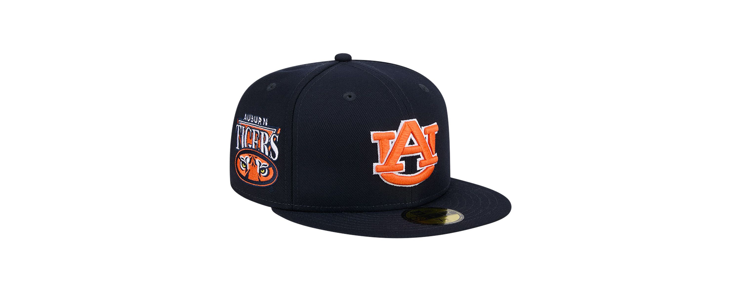 NCAA Auburn Tigers Throwback 59FIFTY Fitted Hat