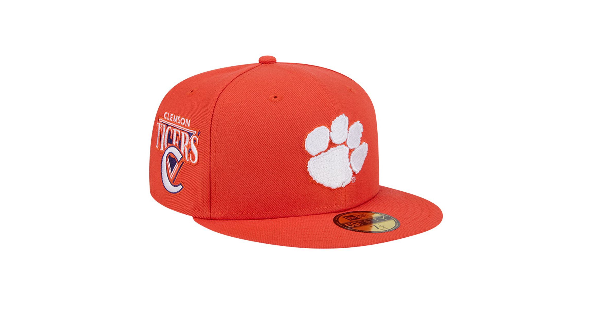 NCAA Clemson Tigers Throwback 59FIFTY Fitted Hat