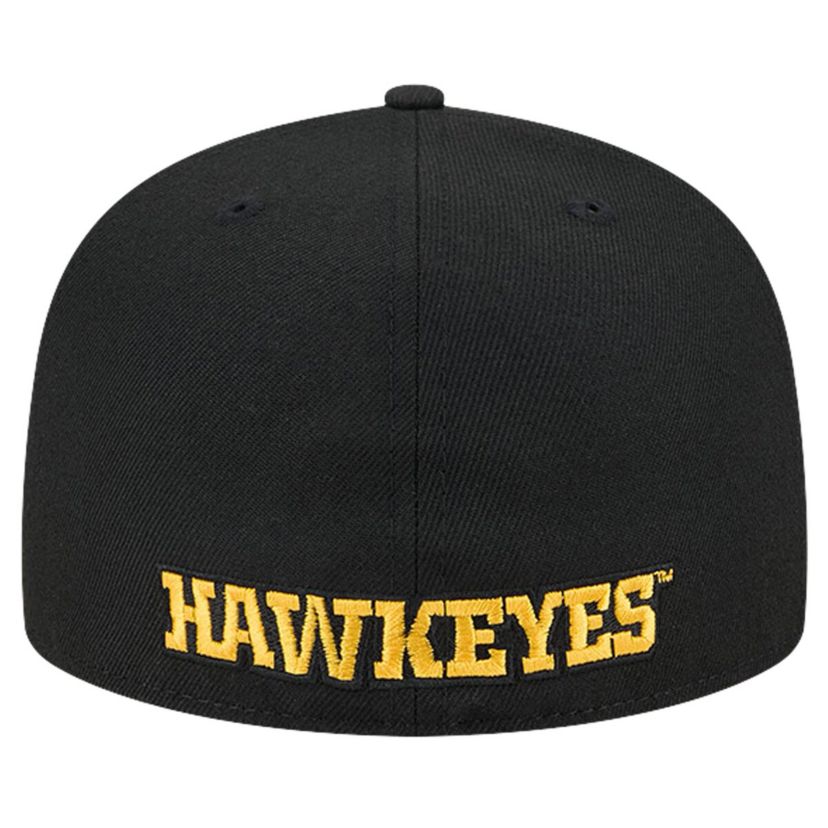 NCAA Iowa Hawkeyes Throwback 59FIFTY Fitted Hat