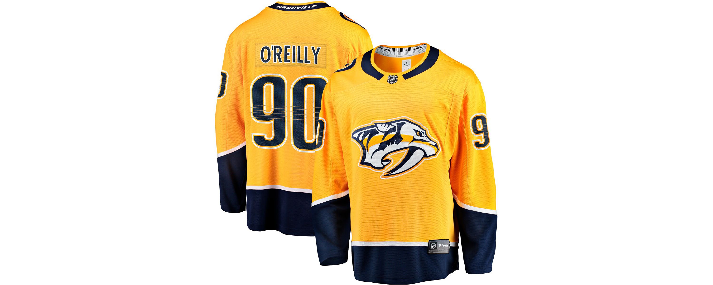 NHL Fanatics Ryan OReilly Nashville Predators Breakaway Jersey