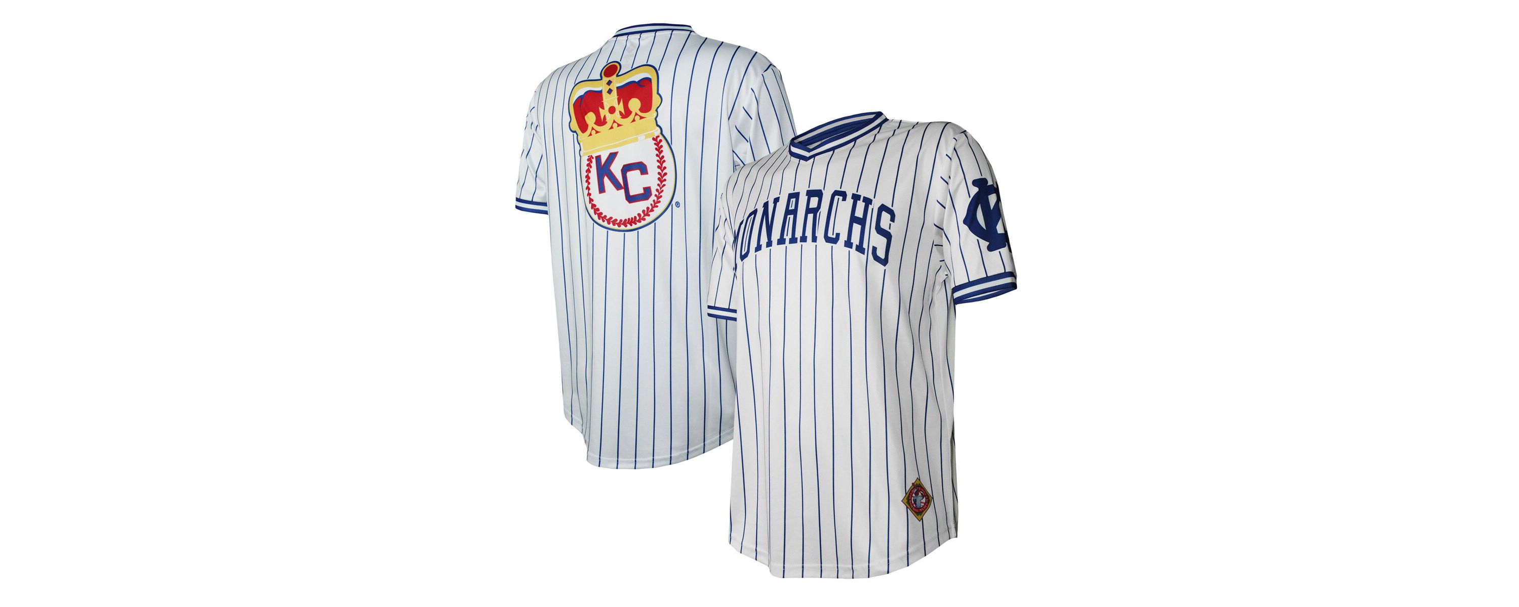 Negro League Kansas City Monarchs V-Neck Jersey