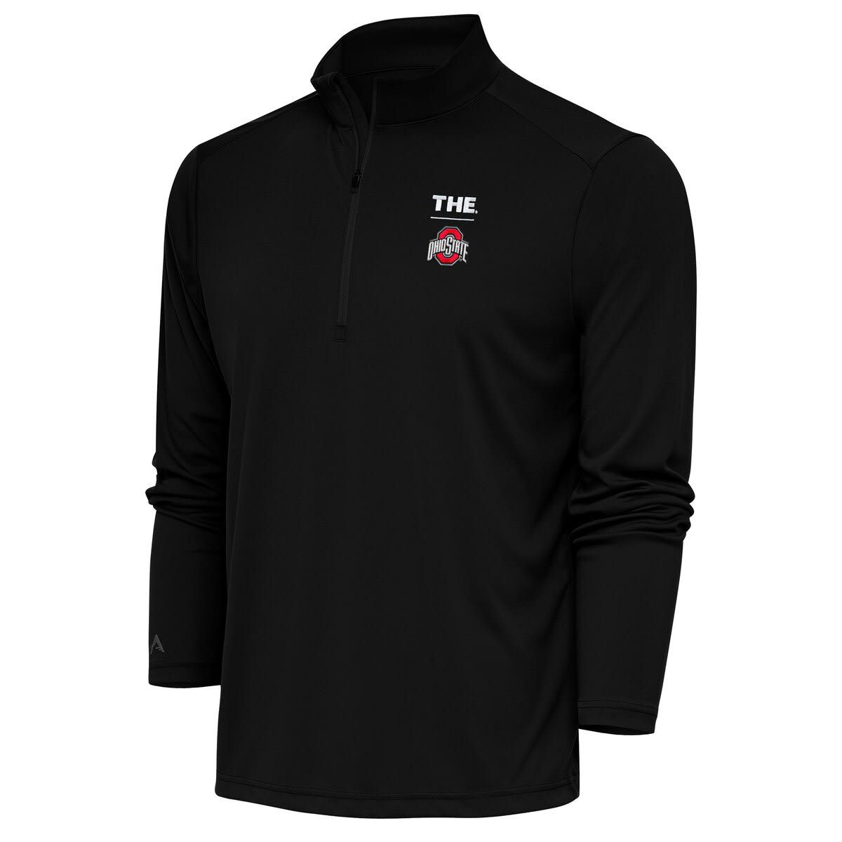 NCAA Ohio State Buckeyes THE Tribute Quarter-Zip Pullover Top