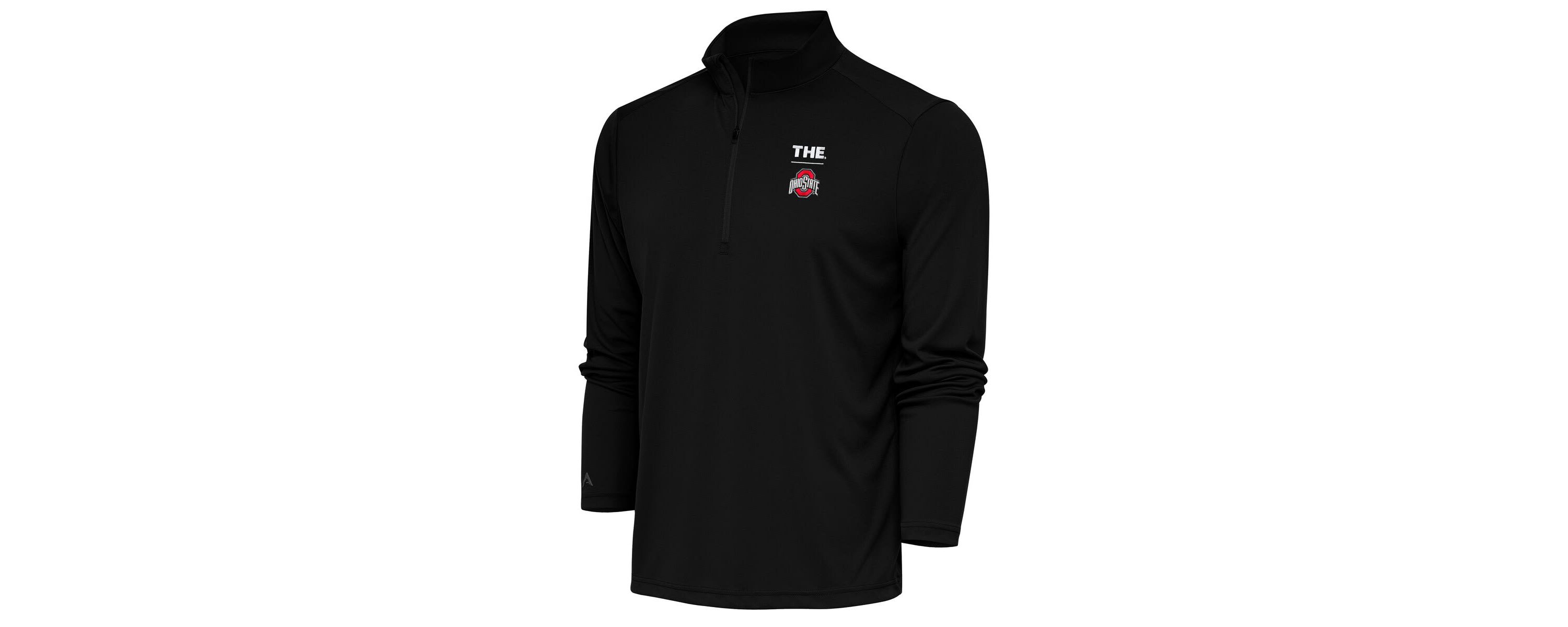 NCAA Ohio State Buckeyes THE Tribute Quarter-Zip Pullover Top