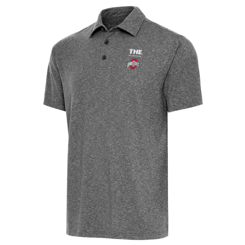 NCAA Heather Ohio State Buckeyes THE Par 3 Polo