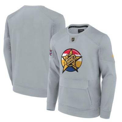 Mens NHL Fanatics 2024 NHL AllStar Game Authentic Pro Tech Fleece Pullover Sweatshirt