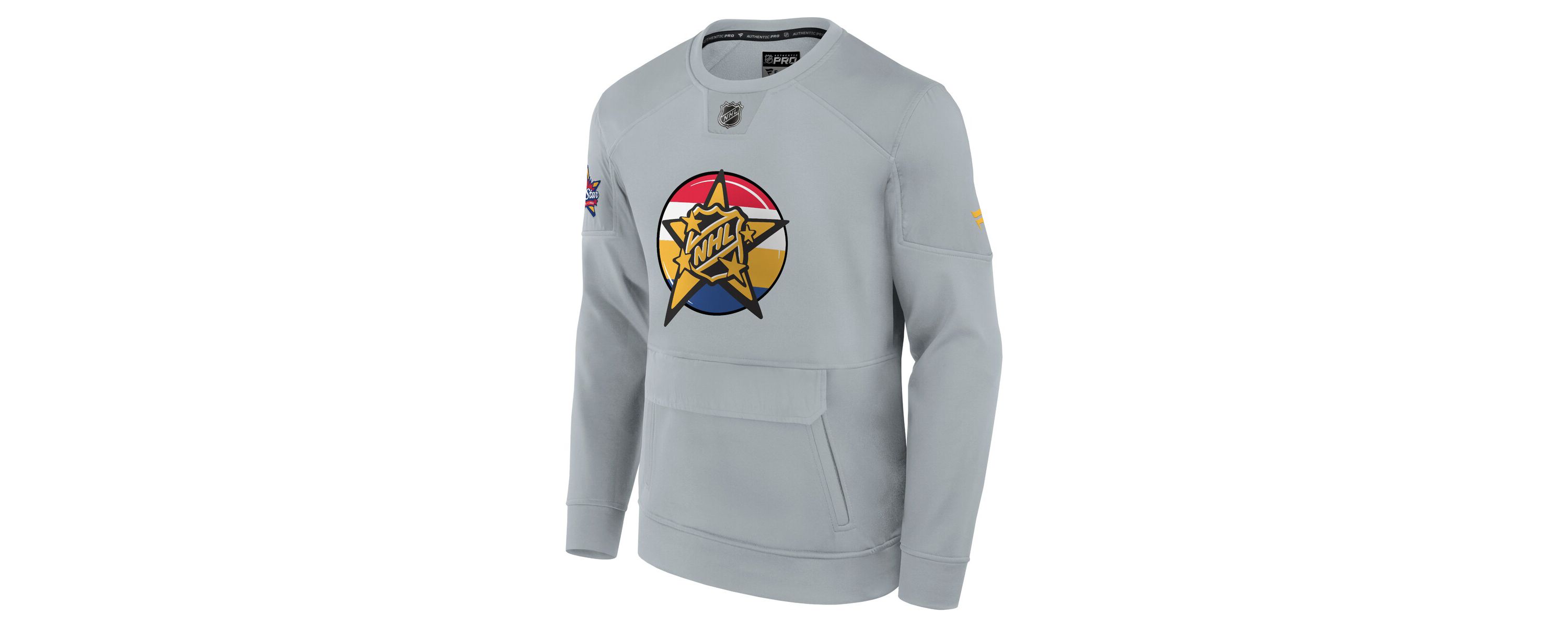 NHL Fanatics 2024 NHL All-Star Game Authentic Pro Tech Fleece Pullover Sweatshirt