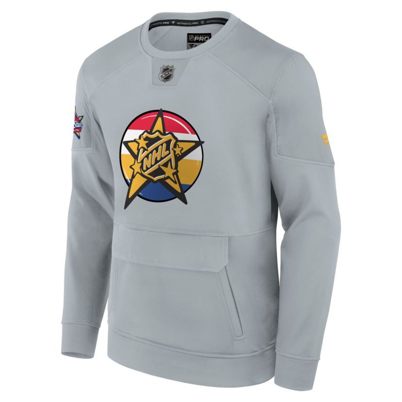 NHL Fanatics 2024 NHL All-Star Game Authentic Pro Tech Fleece Pullover Sweatshirt