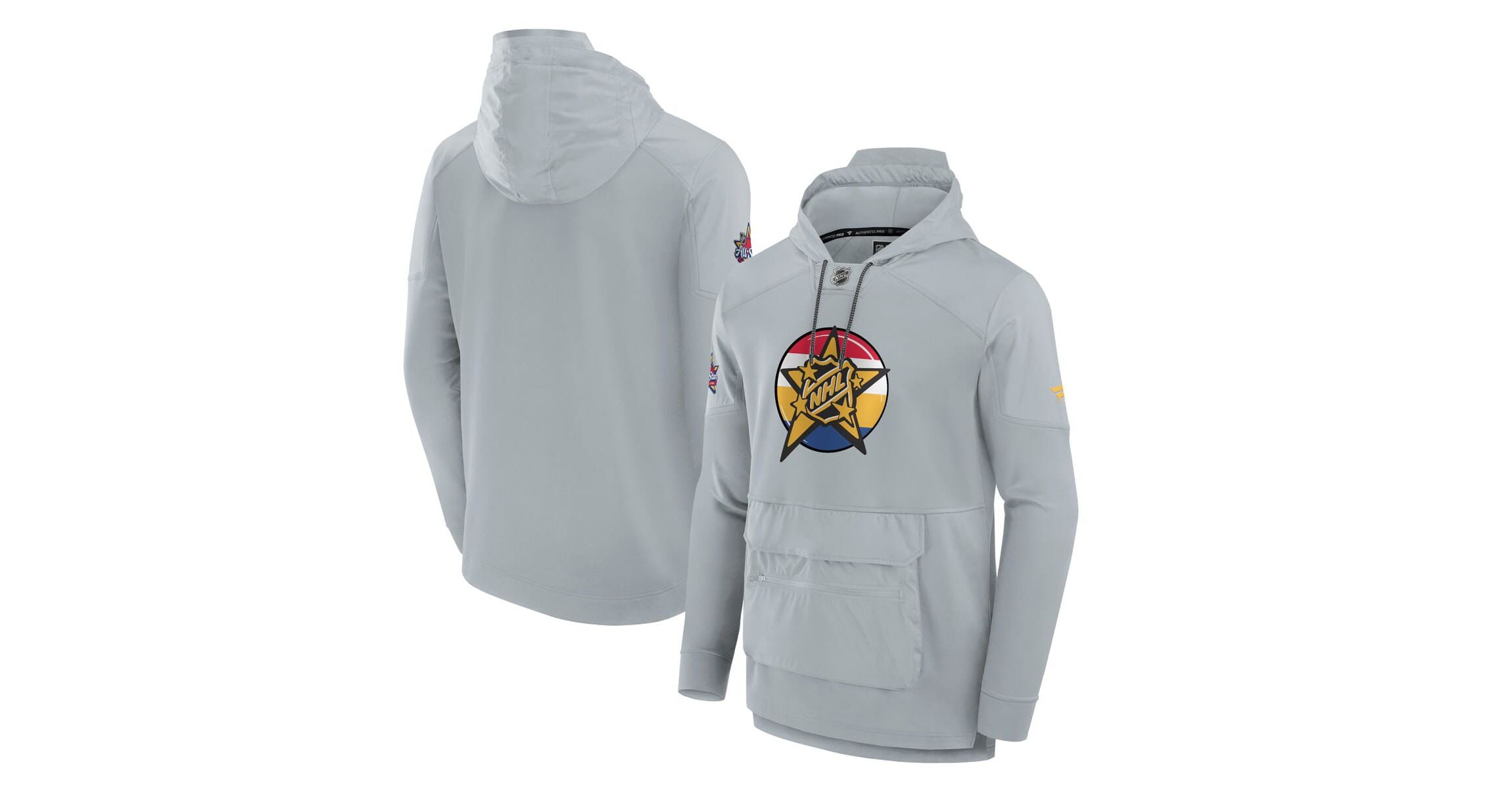 NHL Fanatics 2024 NHL All-Star Game Authentic Pro Tech Fleece Pullover Hoodie