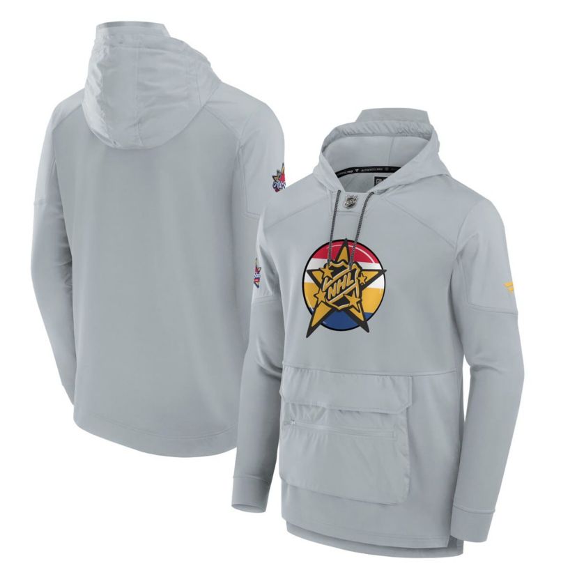 NHL Fanatics 2024 NHL All-Star Game Authentic Pro Tech Fleece Pullover Hoodie