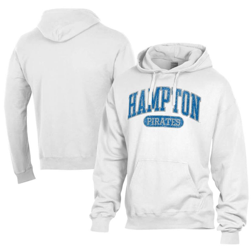 NCAA Hampton Pirates Lightweight Fleece Pullover Hoodie