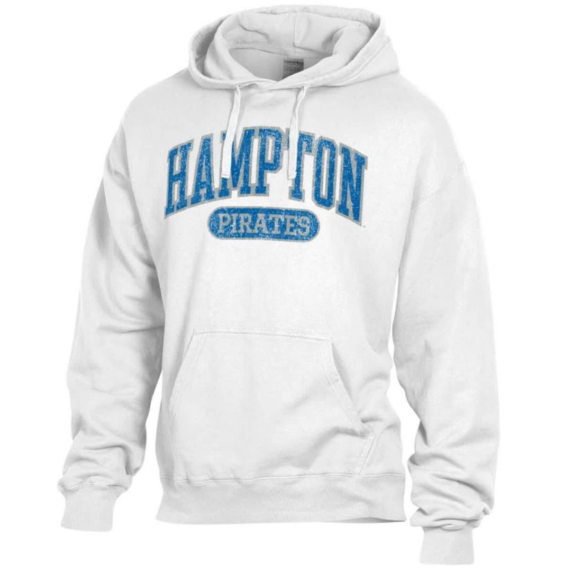 NCAA Hampton Pirates Lightweight Fleece Pullover Hoodie
