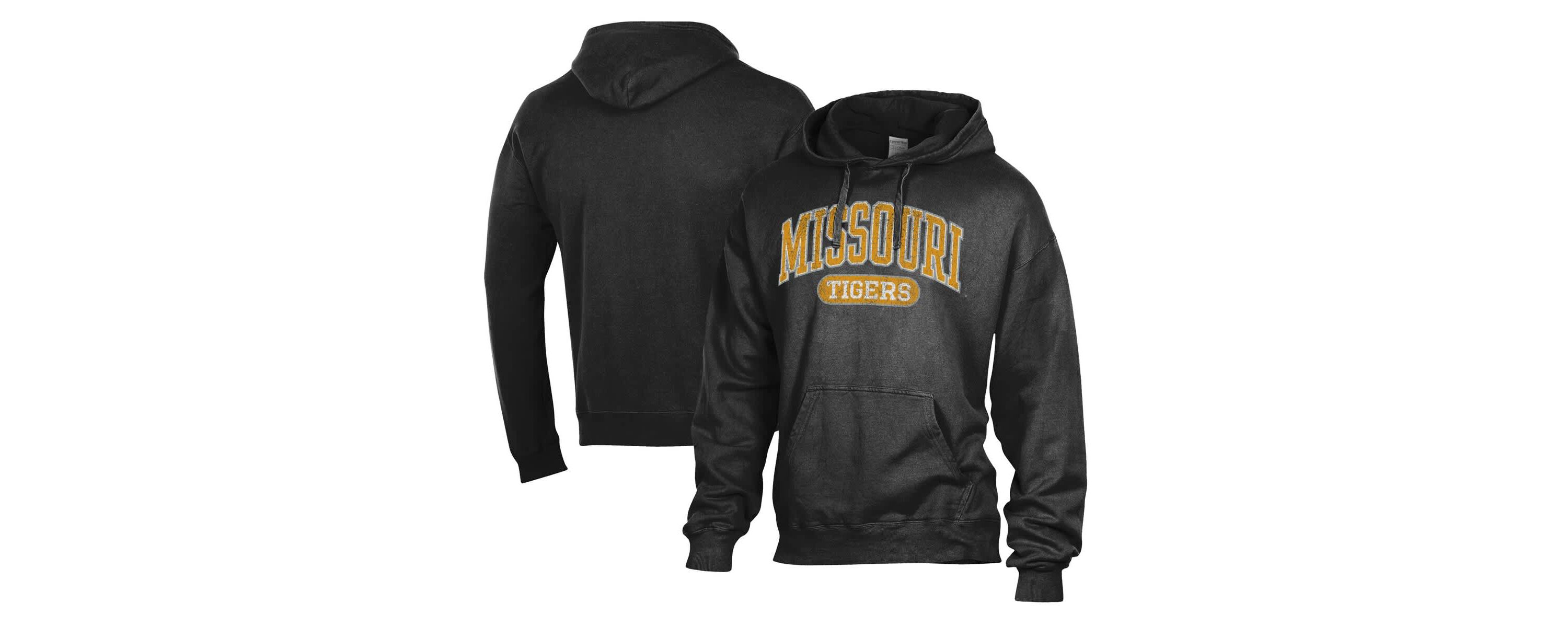 NCAA Missouri Tigers Lightweight Fleece Pullover Hoodie