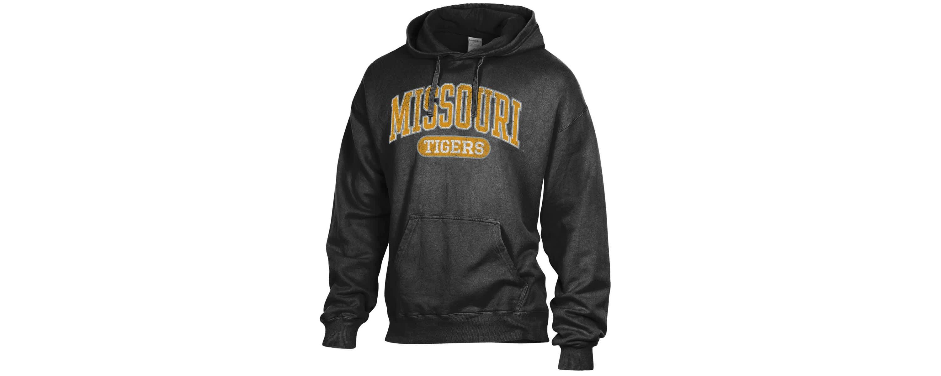 NCAA Missouri Tigers Lightweight Fleece Pullover Hoodie