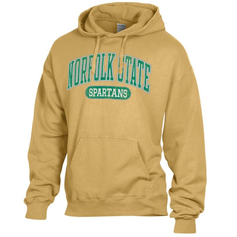 NCAA Norfolk State Spartans Lightweight Fleece Pullover Hoodie