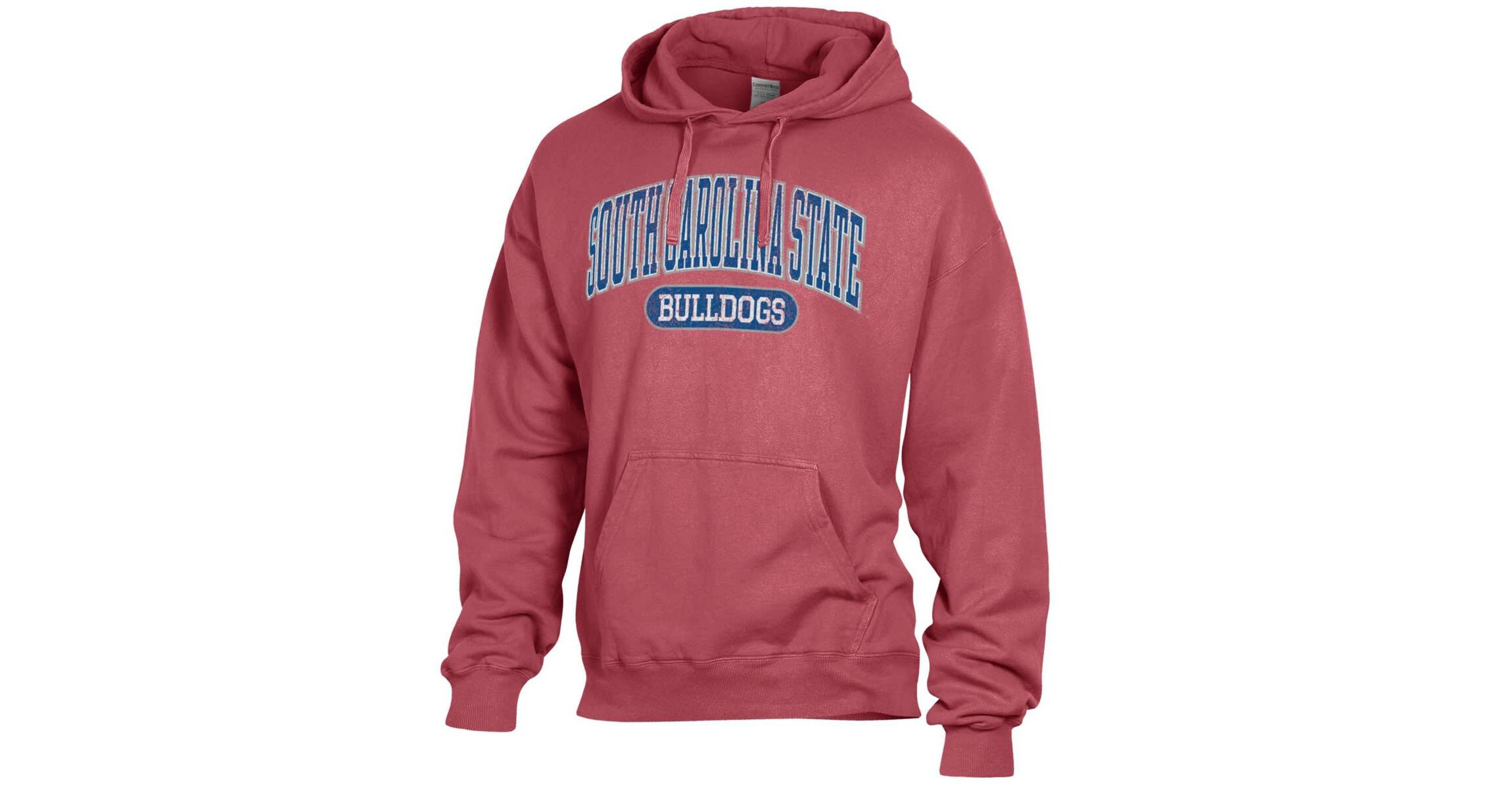 SC State Bulldogs NCAA South Carolina State Bulldogs Lightweight Fleece Pullover Hoodie