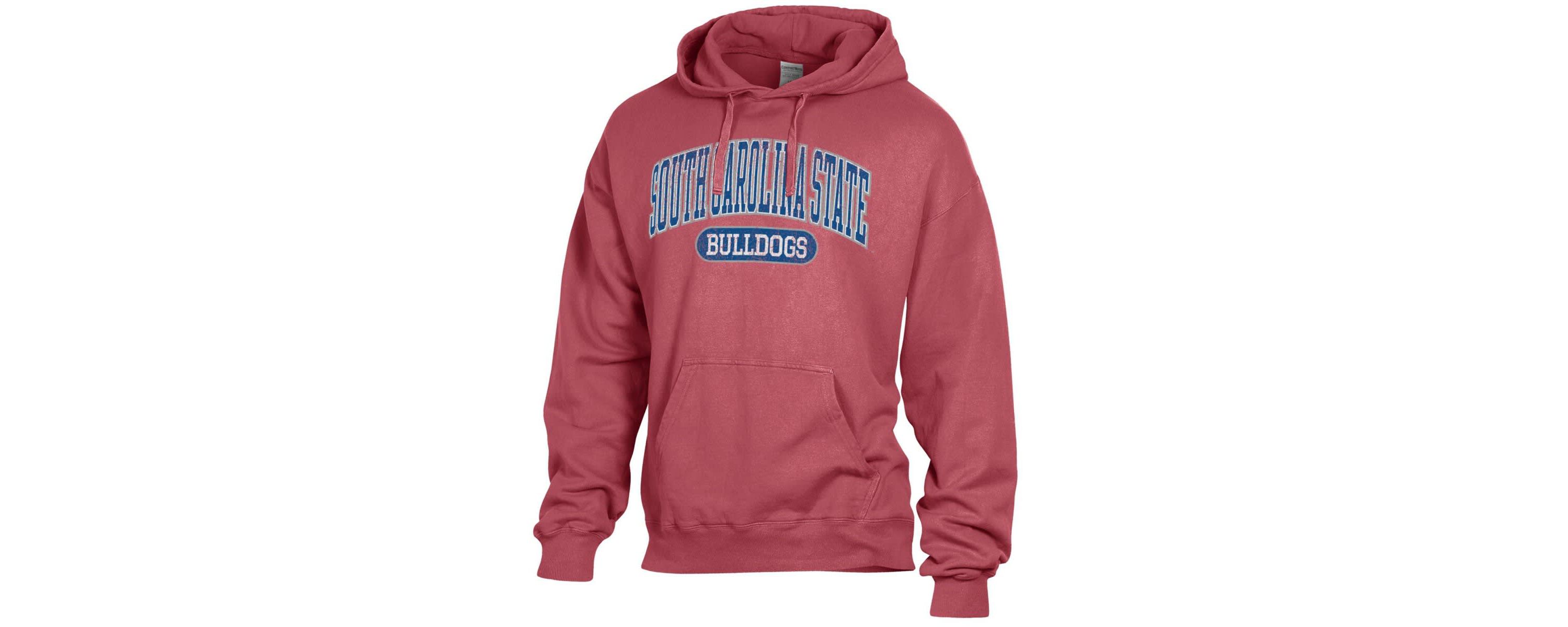 SC State Bulldogs NCAA South Carolina State Bulldogs Lightweight Fleece Pullover Hoodie