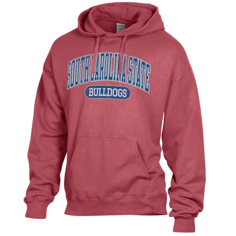 SC State Bulldogs NCAA South Carolina State Bulldogs Lightweight Fleece Pullover Hoodie