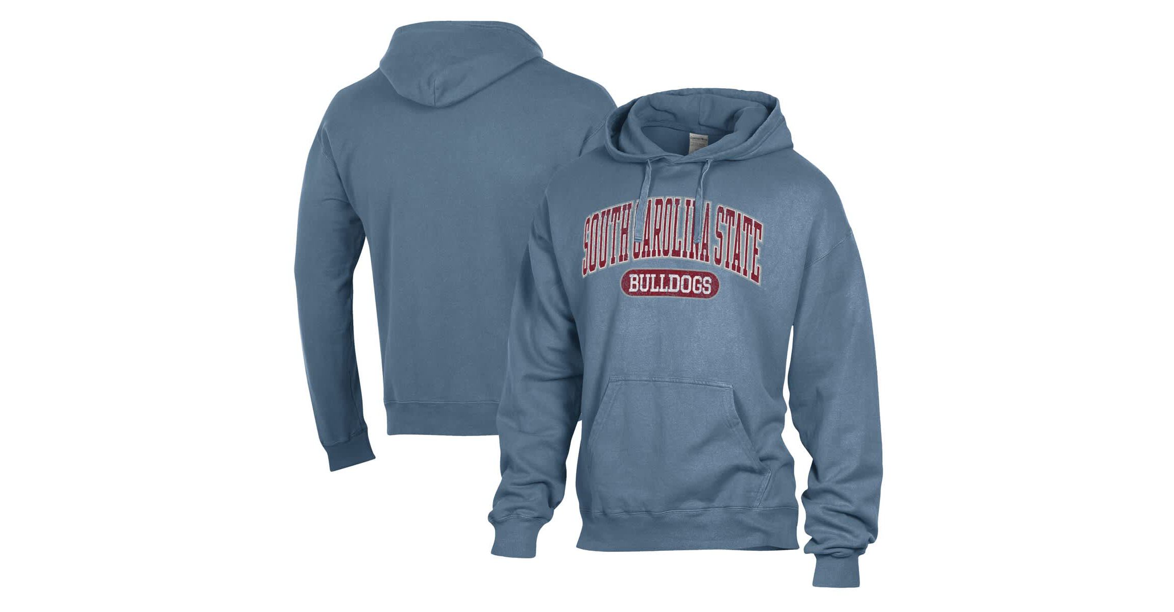 SC State Bulldogs NCAA South Carolina State Bulldogs Lightweight Fleece Pullover Hoodie