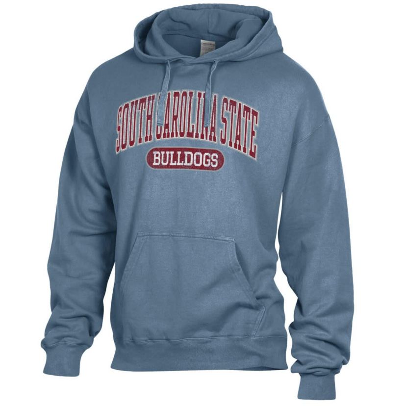 SC State Bulldogs NCAA South Carolina State Bulldogs Lightweight Fleece Pullover Hoodie