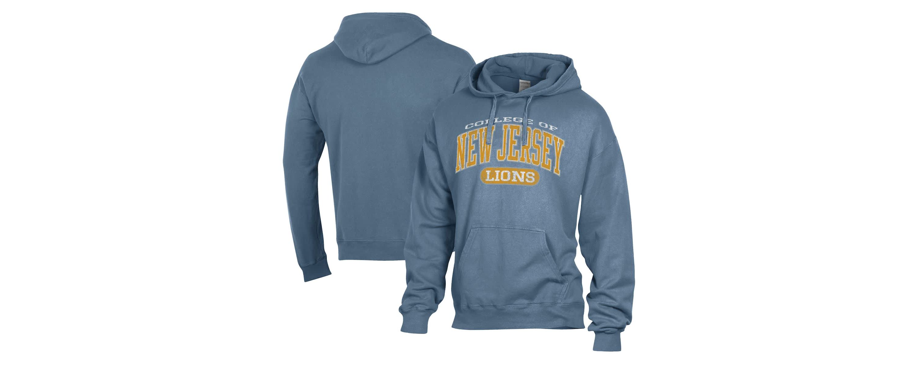 NCAA NCAA of New Jersey Lions Lightweight Fleece Pullover Hoodie