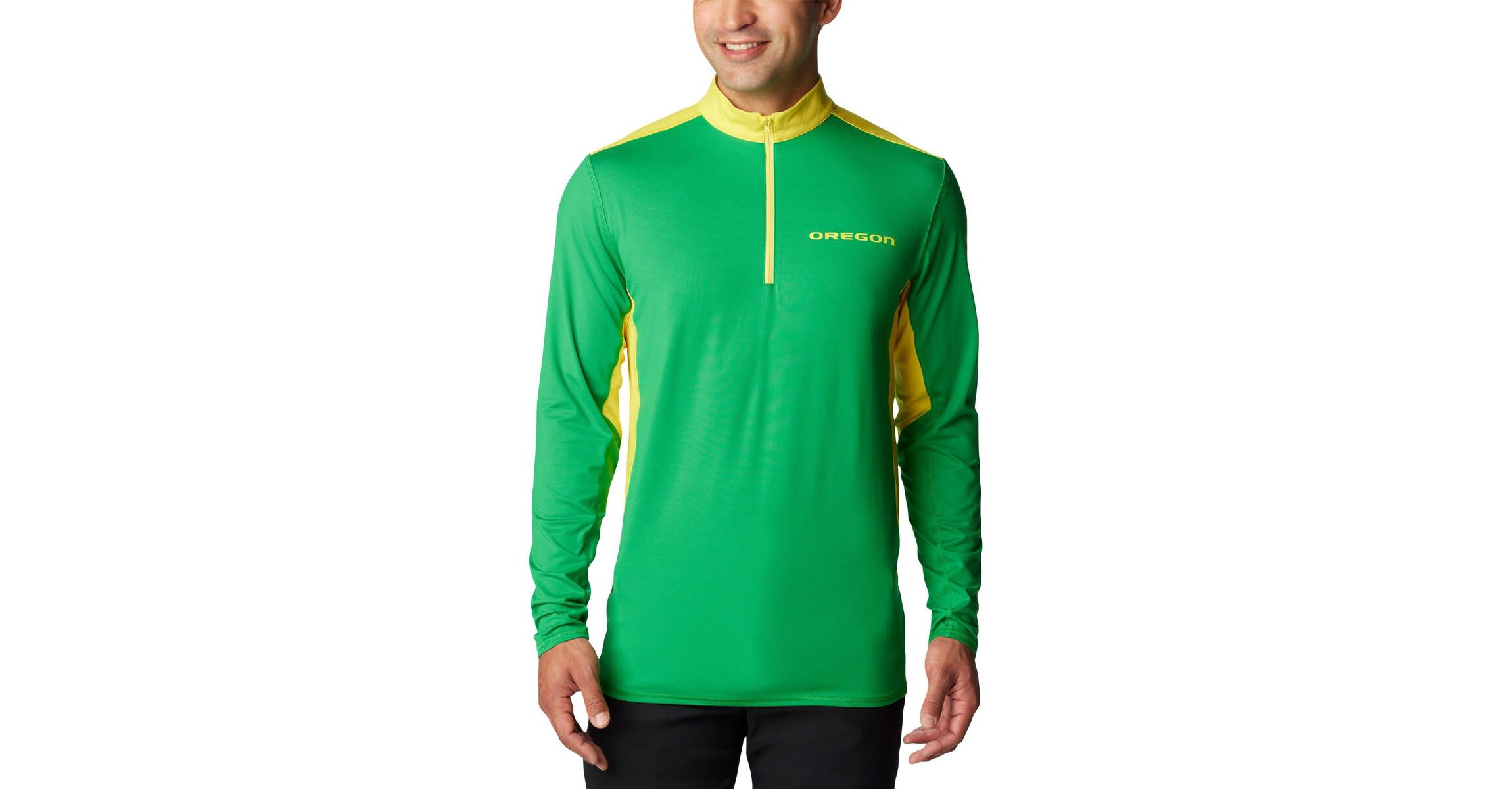 NCAA Oregon Ducks Tech Trail™ Omni-Shade Quarter-Zip Top