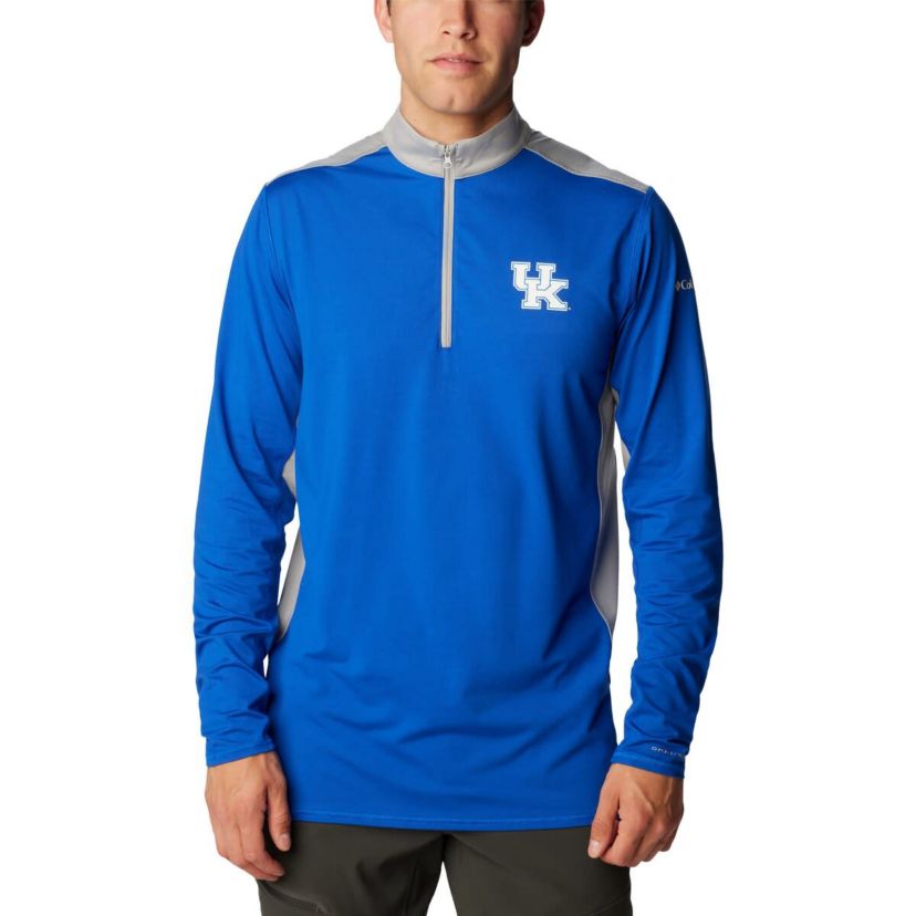 NCAA Kentucky Wildcats Tech Trail™ Omni-Shade Quarter-Zip Top