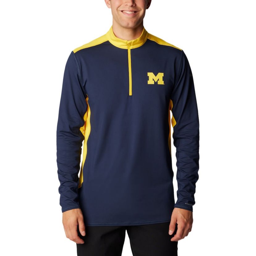 NCAA Michigan Wolverines Tech Trail™ Omni-Shade Quarter-Zip Top
