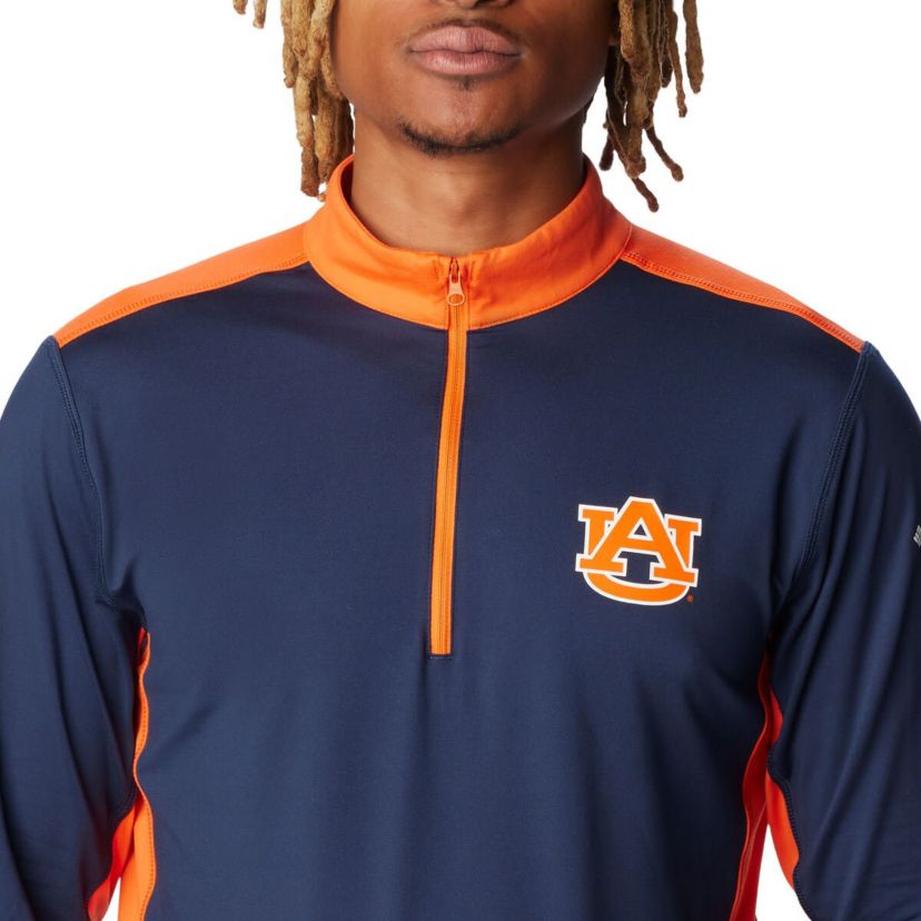NCAA Auburn Tigers Tech Trail™ Omni-Shade Quarter-Zip Top