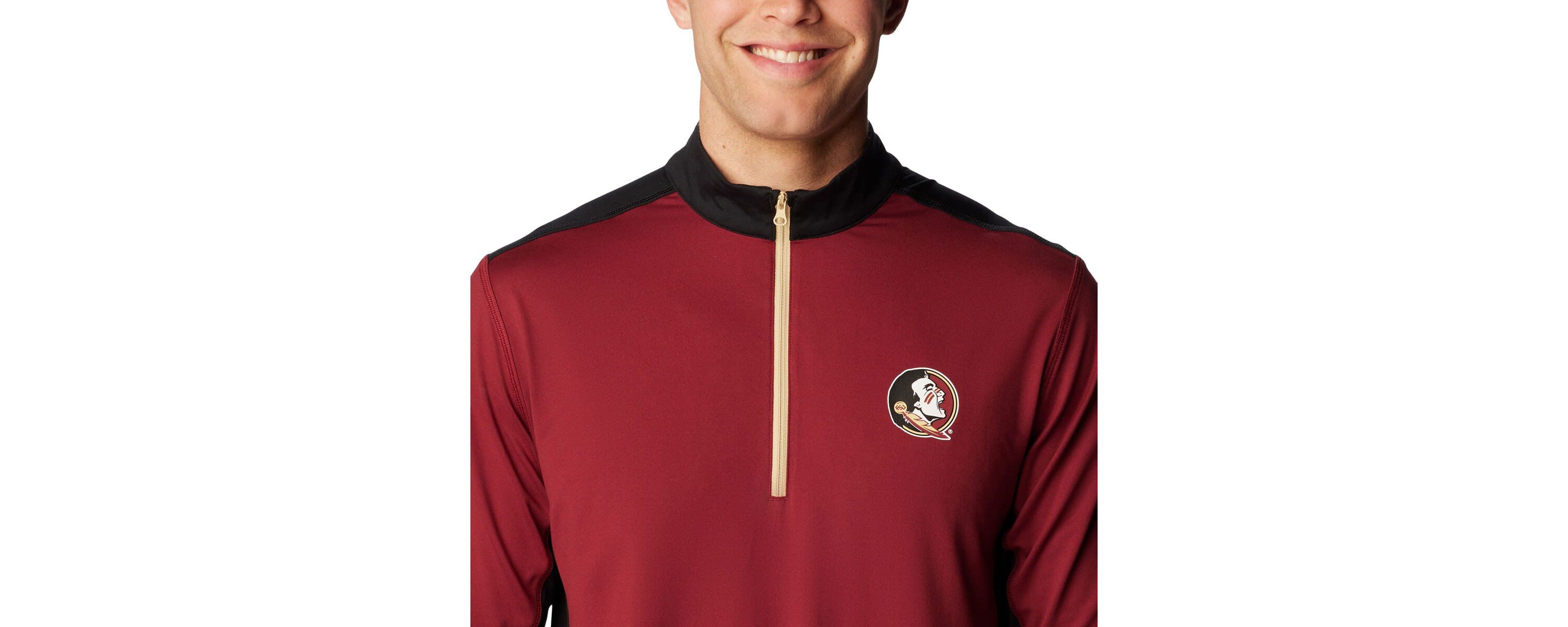 NCAA Florida State Seminoles Tech Trail™ Omni-Shade Quarter-Zip Top