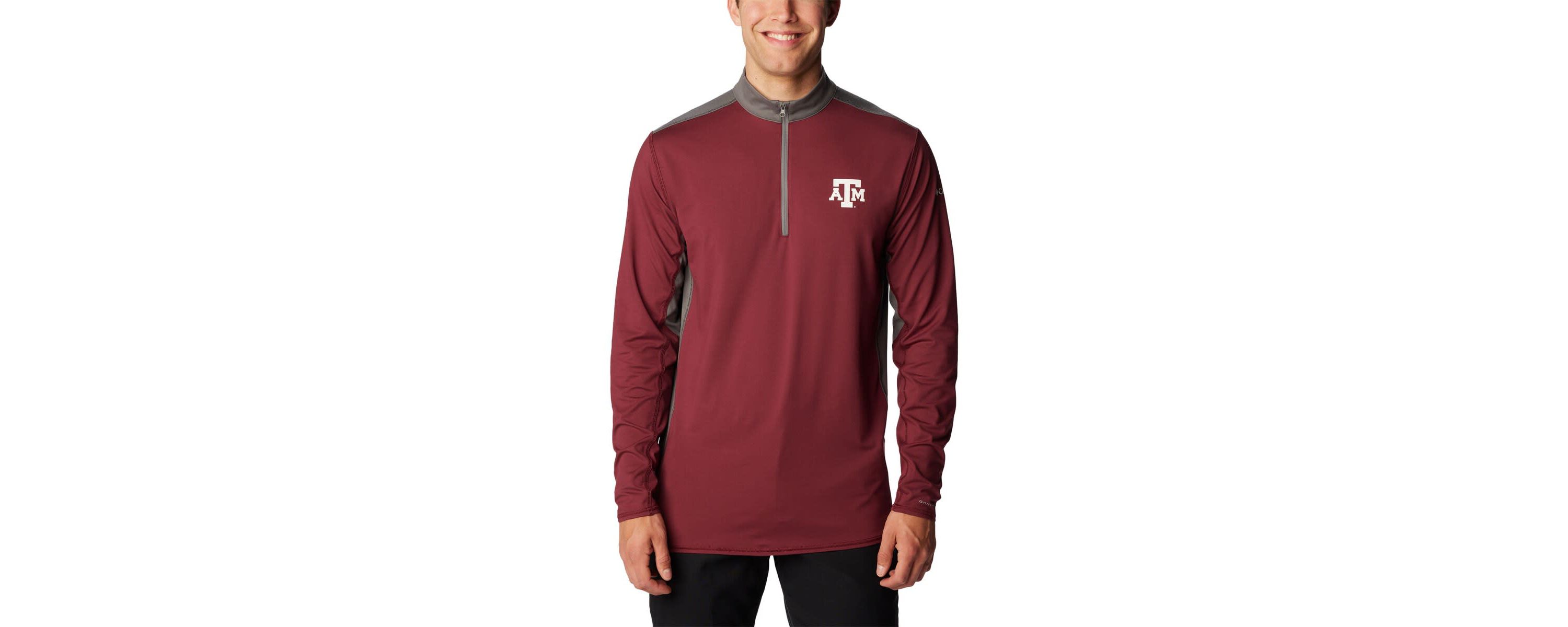NCAA Texas A&M Aggies Tech Trail™ Omni-Shade Quarter-Zip Top