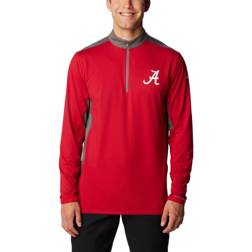 Alabama Crimson Tide NCAA Alabama Tide Tech Trail™ Omni-Shade Quarter-Zip Top