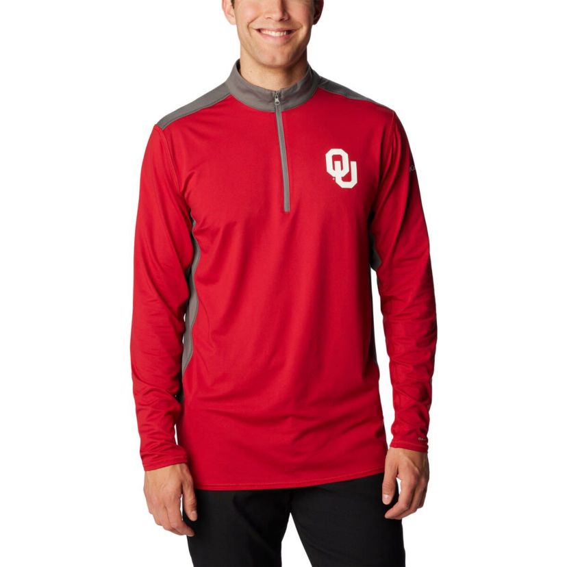 NCAA Oklahoma Sooners Tech Trail™ Omni-Shade Quarter-Zip Top