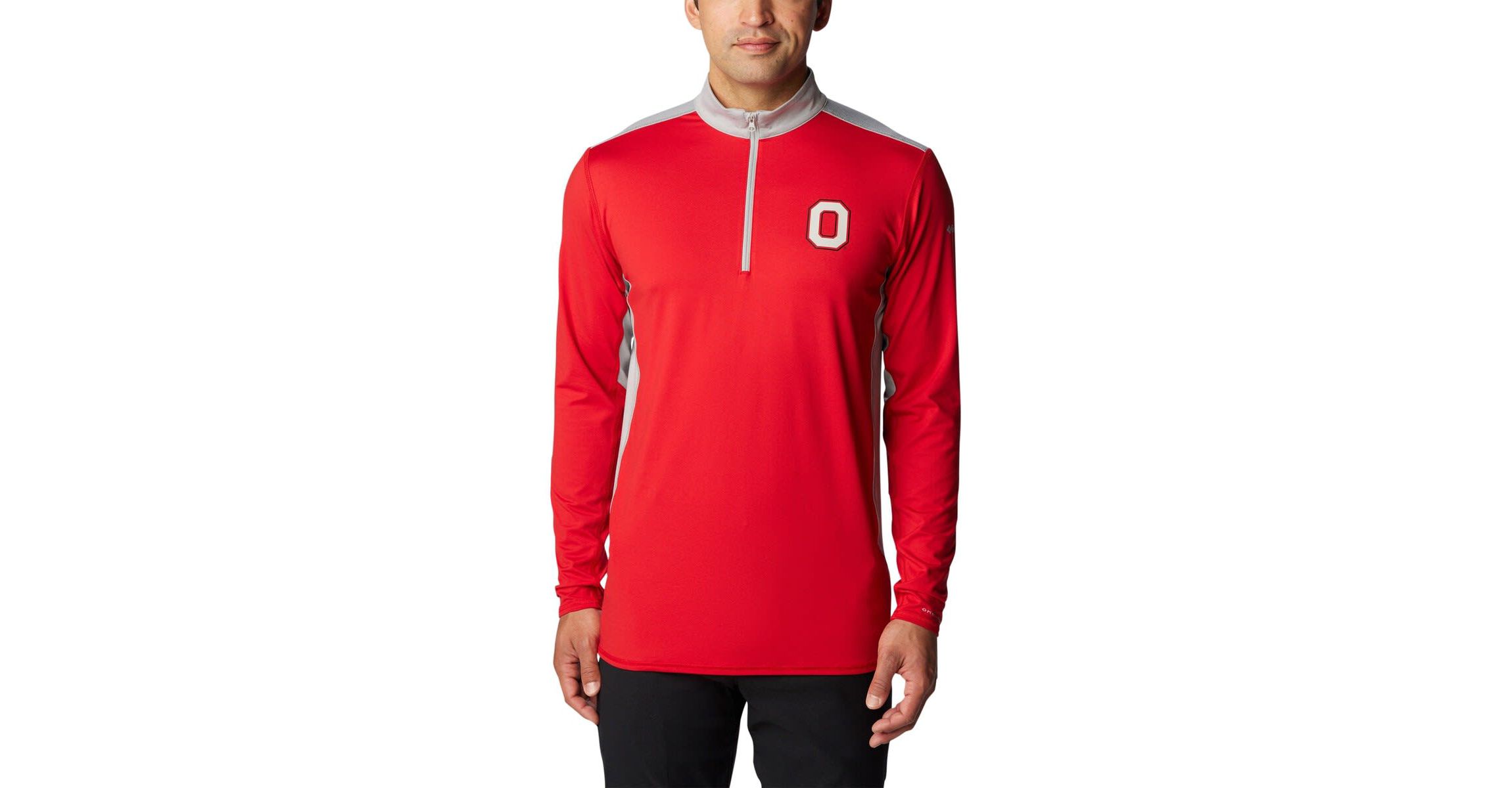 NCAA Ohio State Buckeyes Tech Trail™ Omni-Shade Quarter-Zip Top