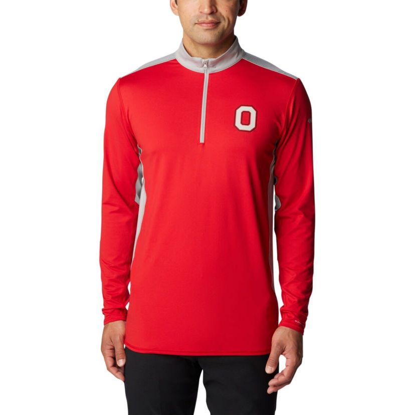 NCAA Ohio State Buckeyes Tech Trail™ Omni-Shade Quarter-Zip Top