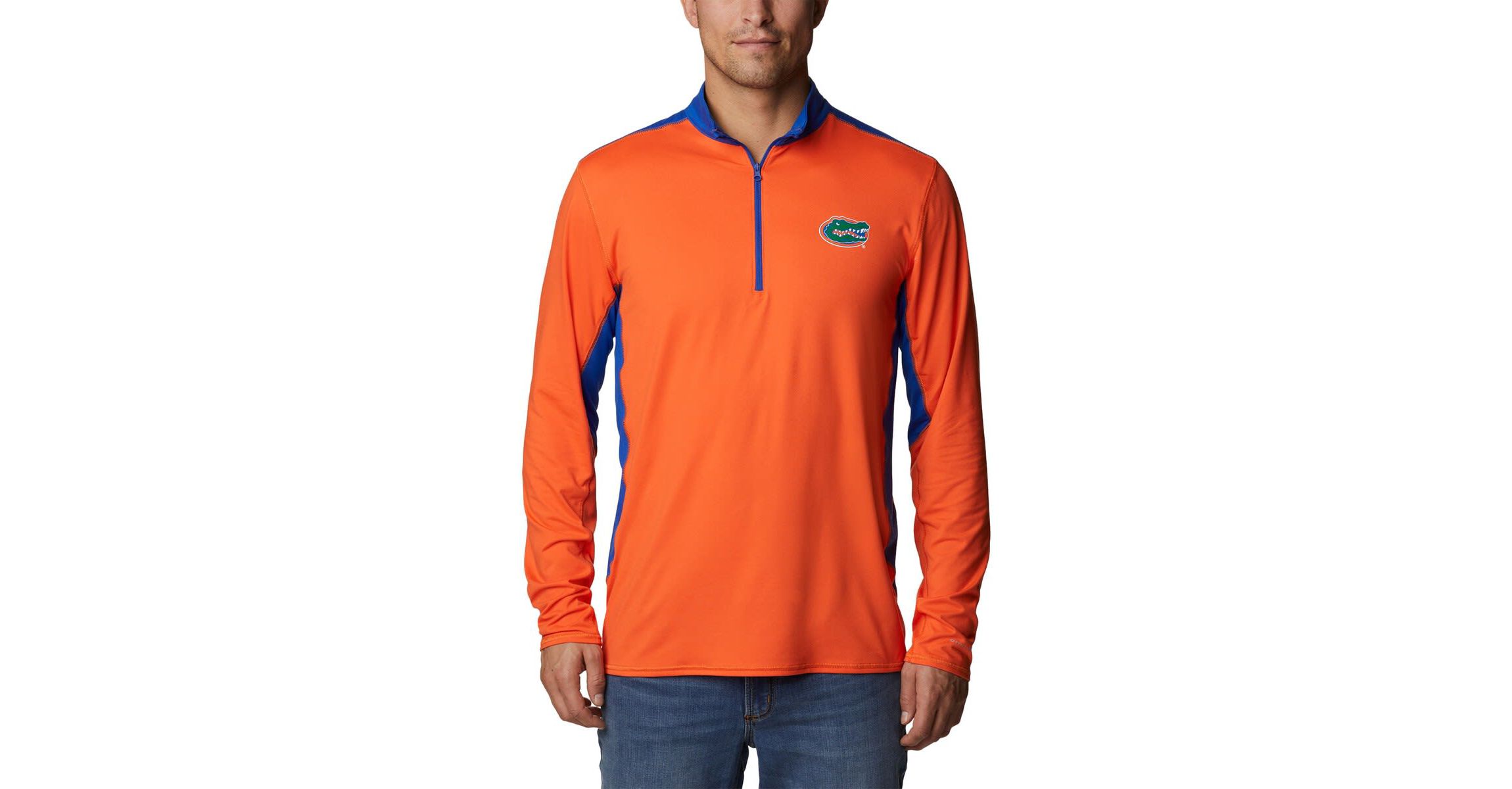 NCAA Florida Gators Tech Trail™ Omni-Shade Quarter-Zip Top