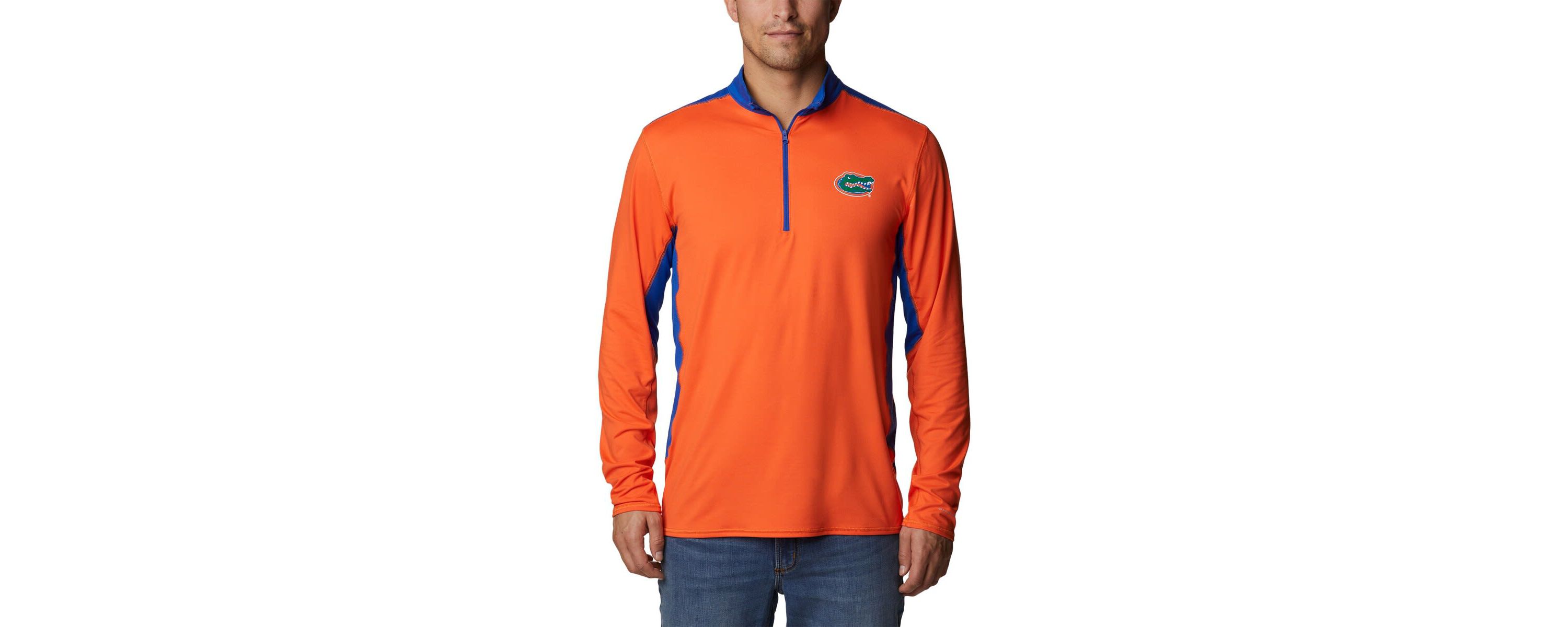 NCAA Florida Gators Tech Trail™ Omni-Shade Quarter-Zip Top