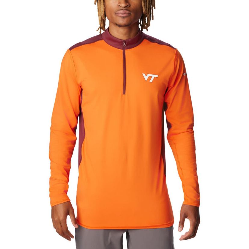 NCAA Virginia Tech Hokies Tech Trail™ Omni-Shade Quarter-Zip Top