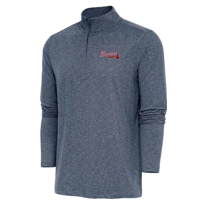 MLB Atlanta Braves Hunk Quarter-Zip Pullover Top