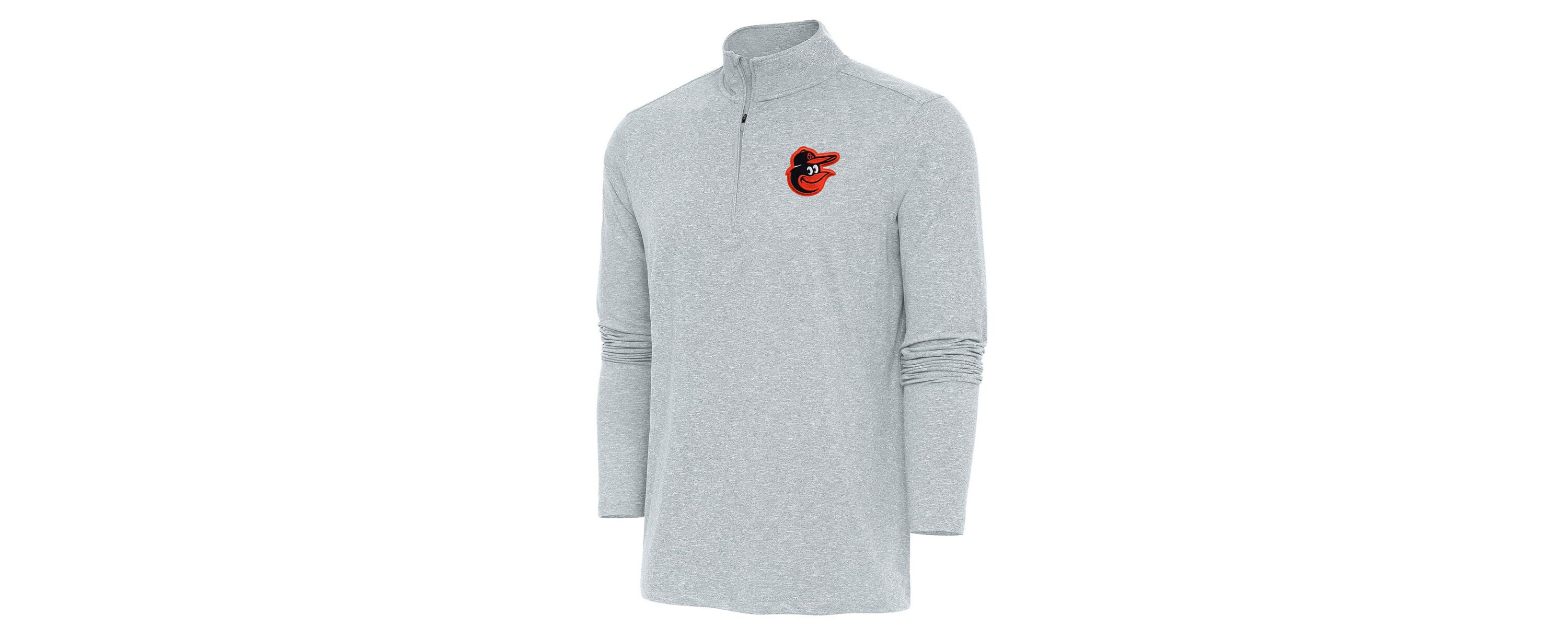 MLB Baltimore Orioles Hunk Quarter-Zip Pullover Top