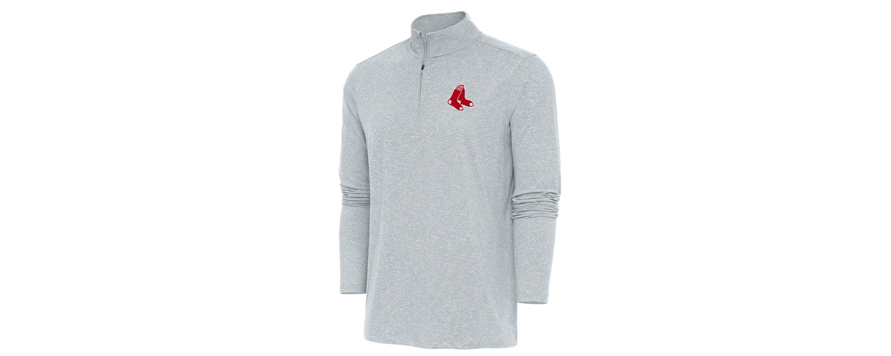 Boston Red Sox MLB Boston Sox Hunk Quarter-Zip Pullover Top