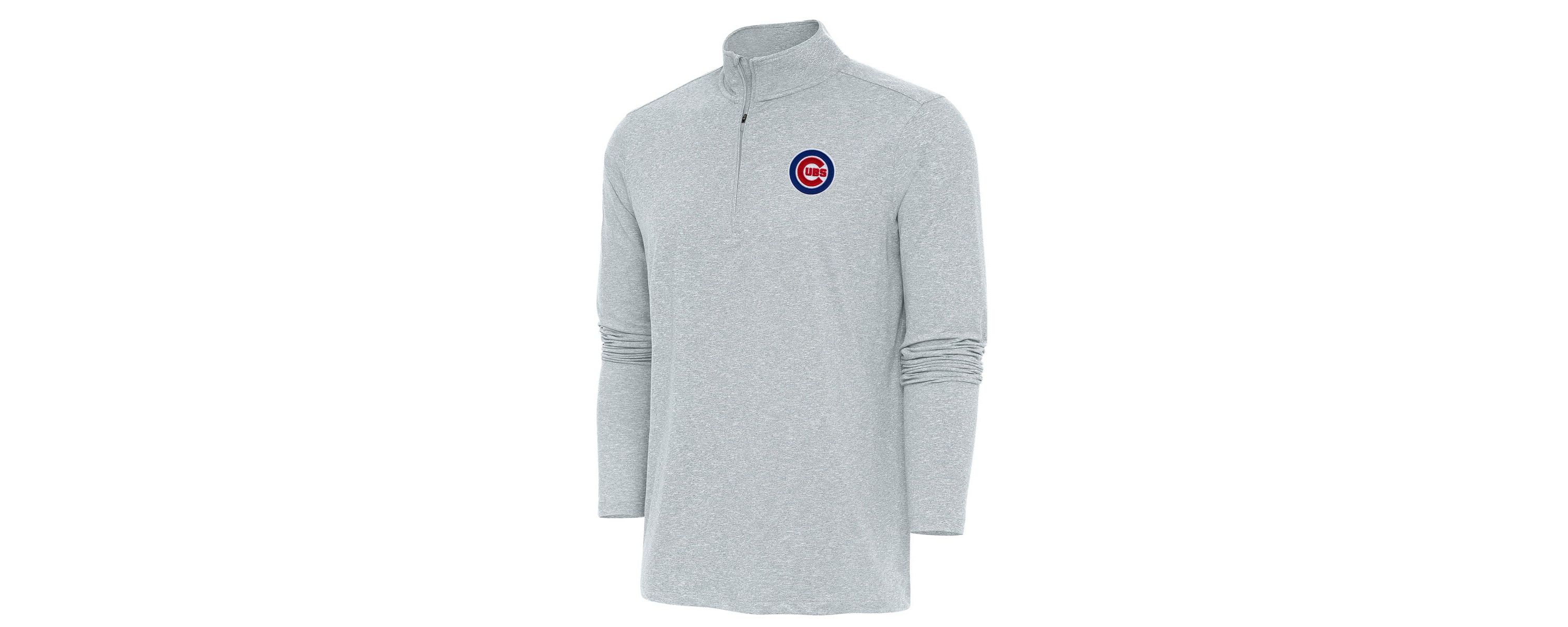 MLB Chicago Cubs Hunk Quarter-Zip Pullover Top