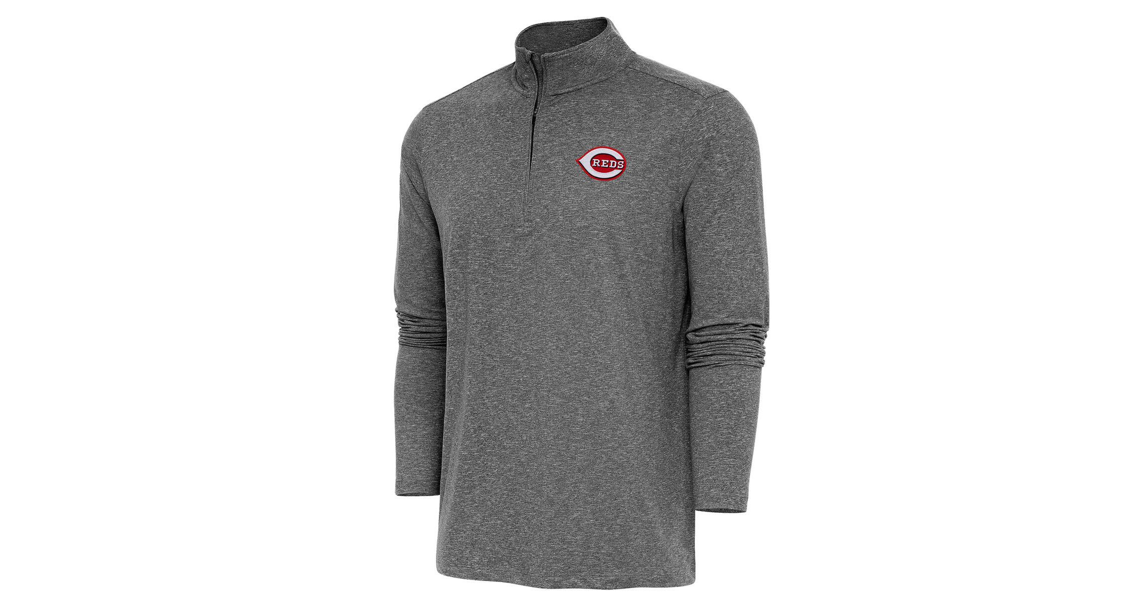 MLB Cincinnati Reds Hunk Quarter-Zip Pullover Top