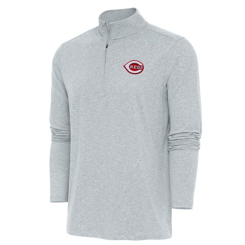 MLB Cincinnati Reds Hunk Quarter-Zip Pullover Top