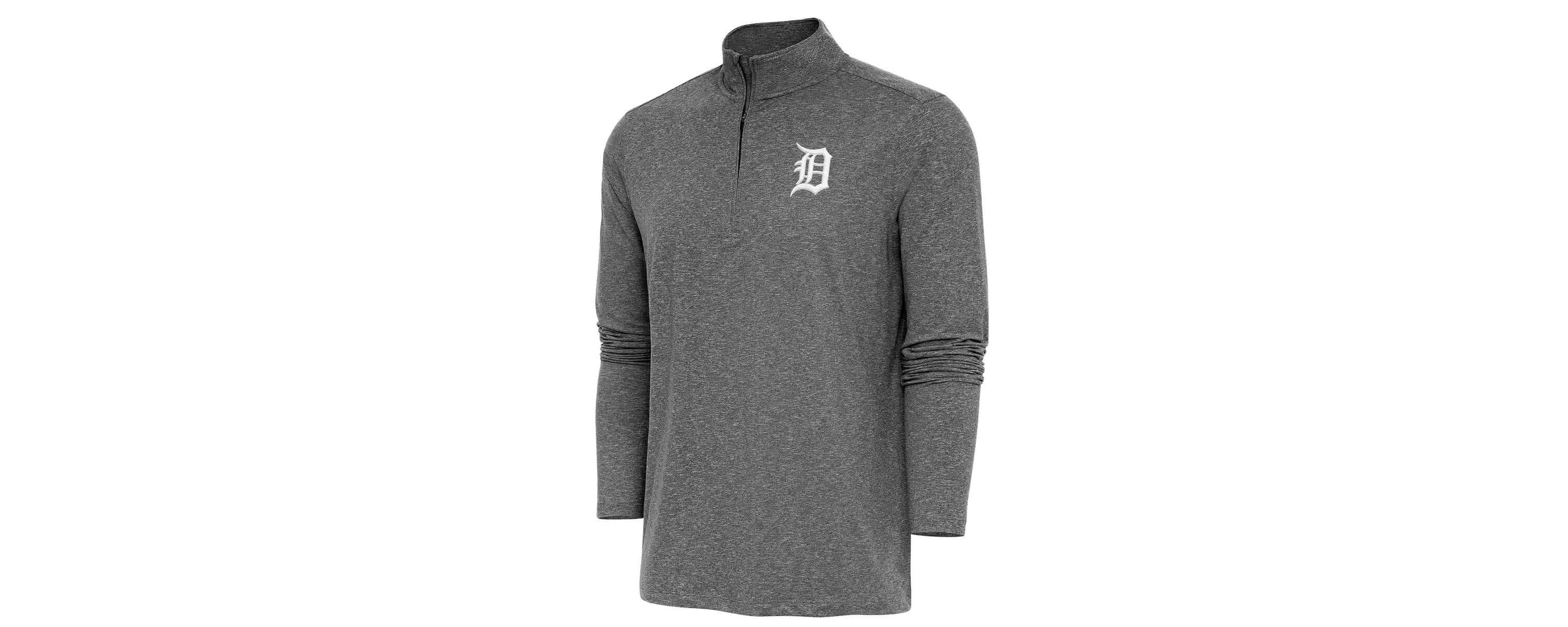 MLB Detroit Tigers Hunk Quarter-Zip Pullover Top