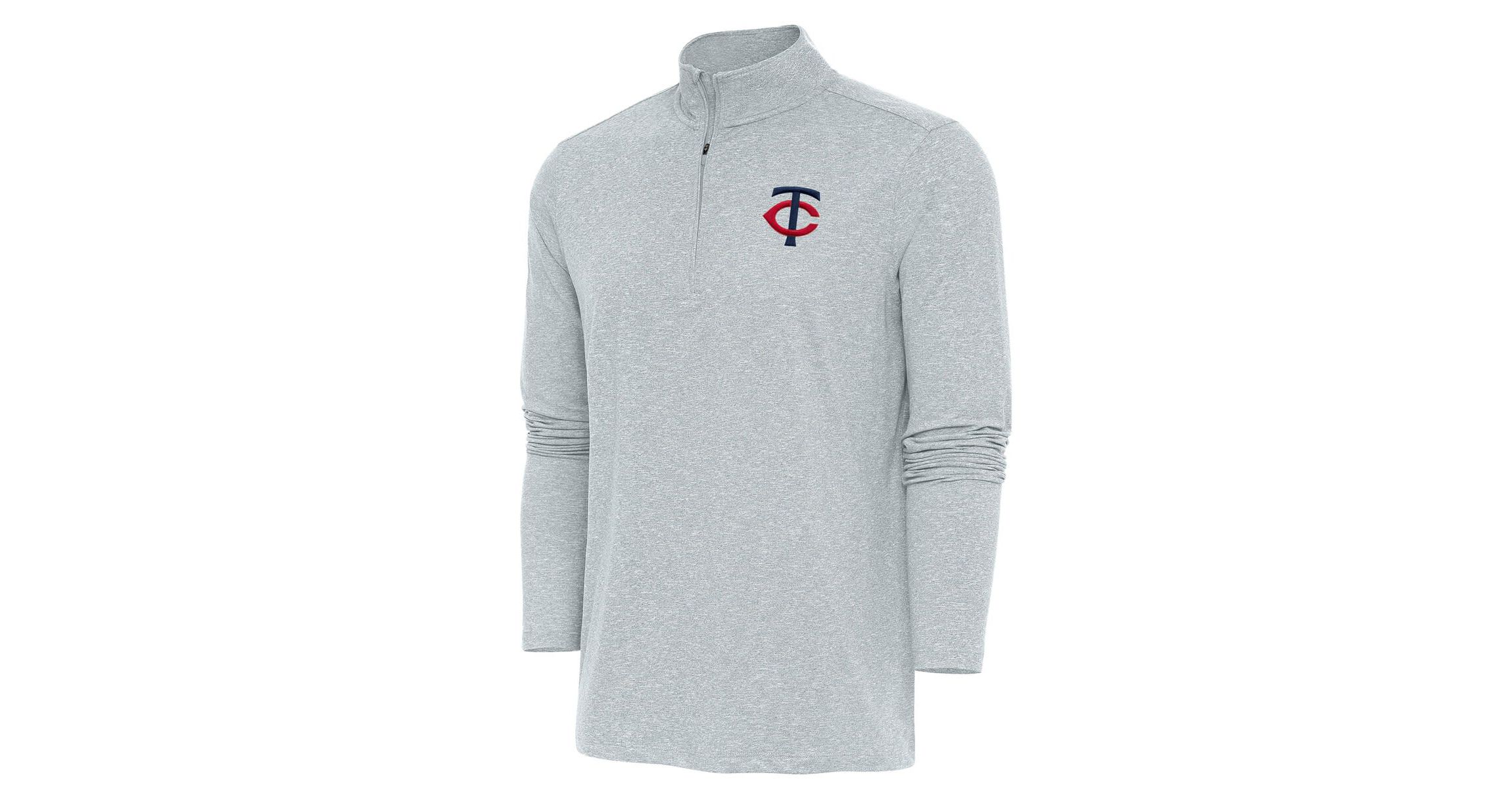 MLB Minnesota Twins Hunk Quarter-Zip Pullover Top