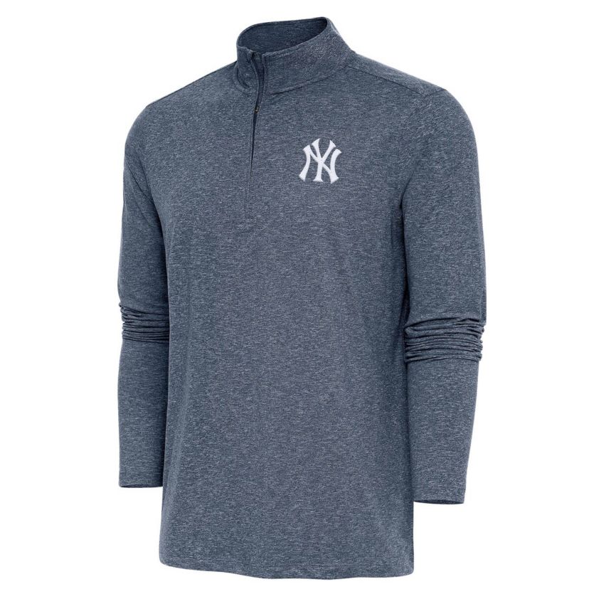 MLB New York Yankees Hunk Quarter-Zip Pullover Top