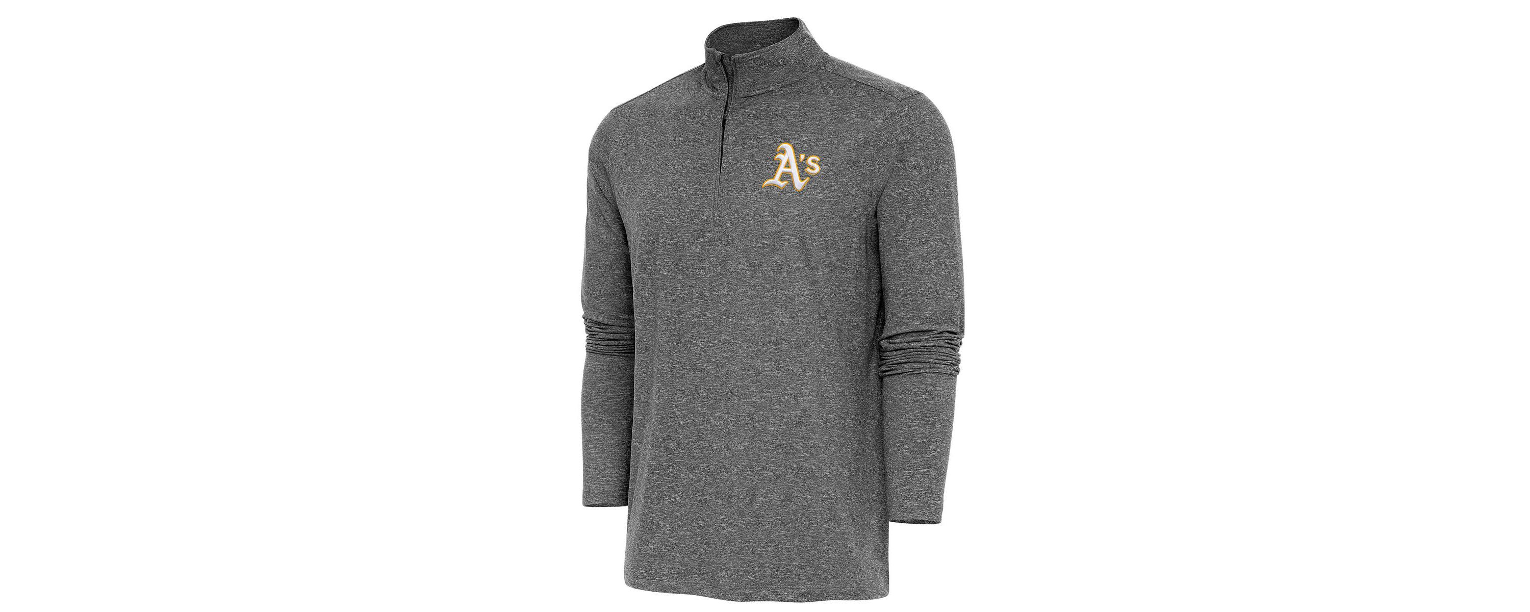 Oakland Athletics MLB Athletics Hunk Quarter-Zip Pullover Top