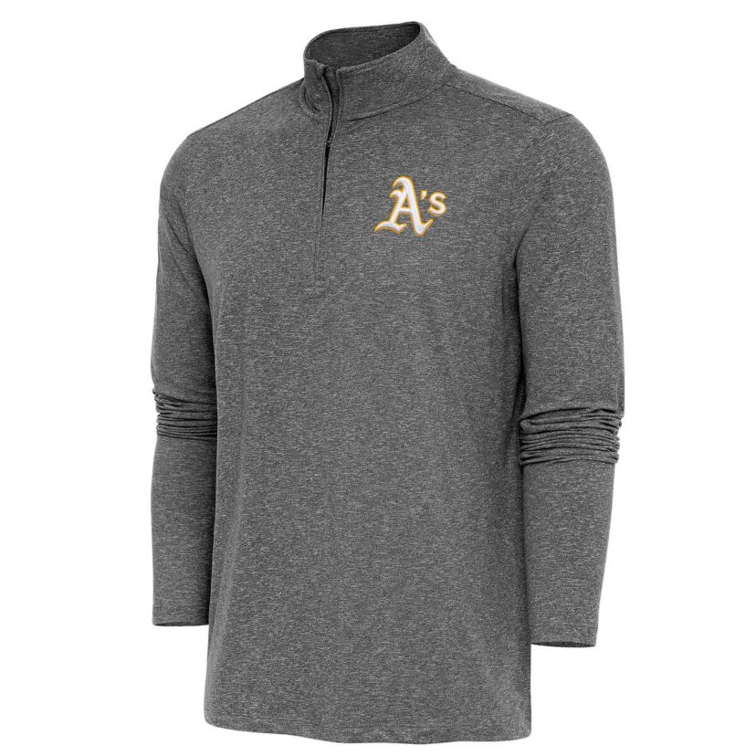 Oakland Athletics MLB Athletics Hunk Quarter-Zip Pullover Top
